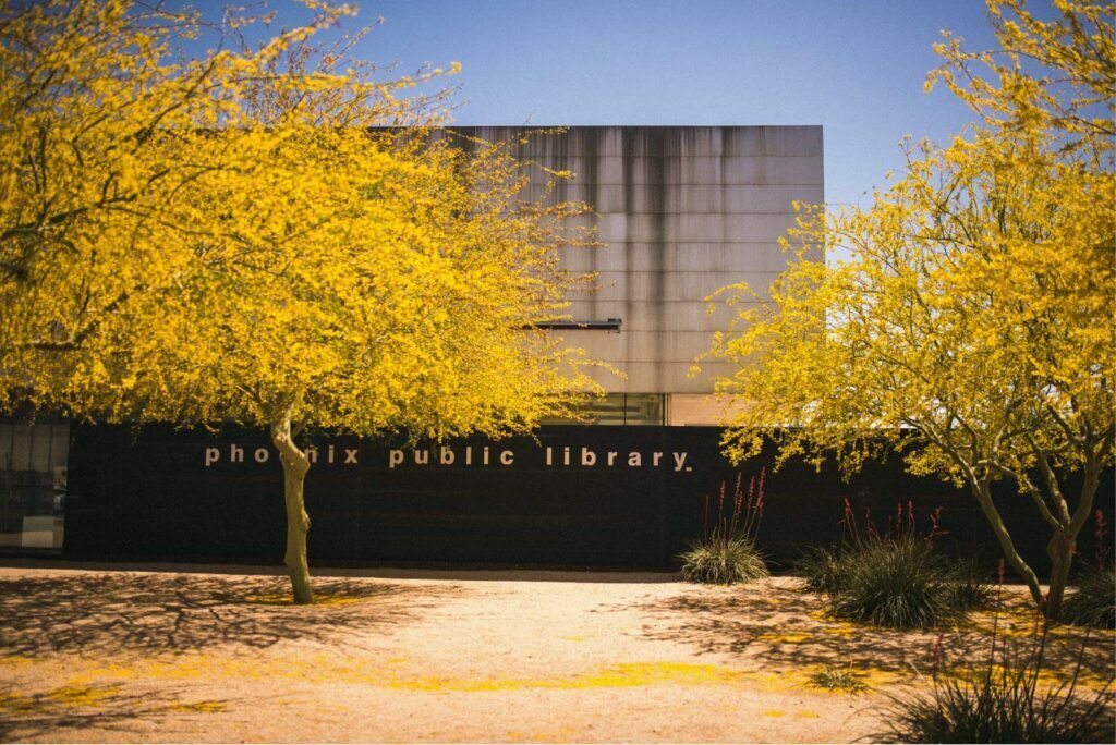 Harmon Library near Phoenix Airport