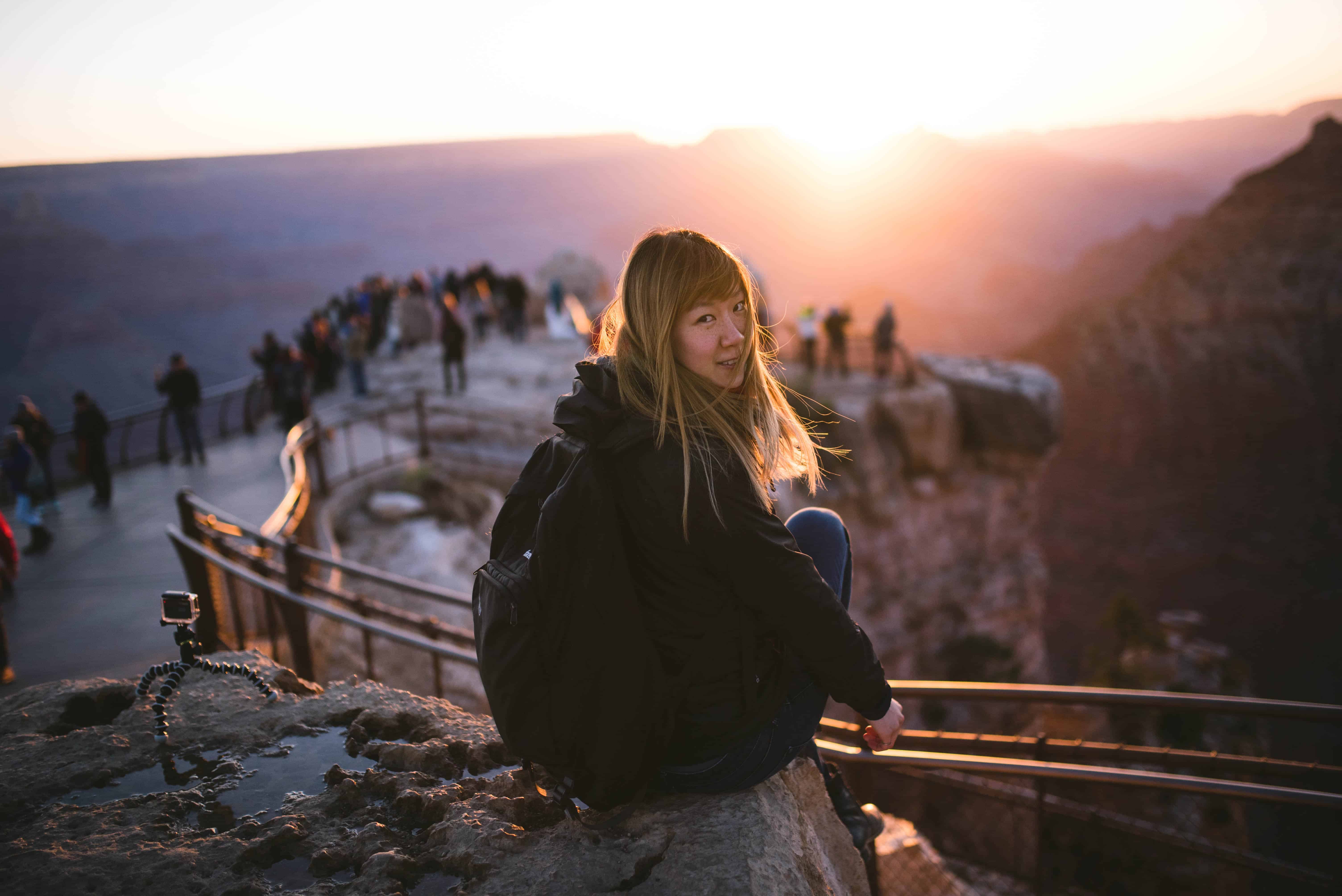 Various Lighting Visuals during the Sunrise at Mather's Point in Grand Canyon, Arizona_03