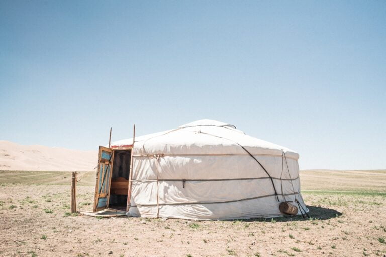 Everything you need to know for a Winter Yurt Camping Experience - Yurt Example image - photo by Annie Spratt, source: unsplash.com