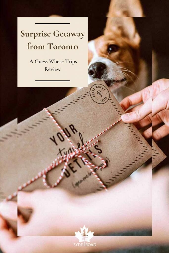 Surprise Getaway from Toronto - Guess Where Trips | Ontario Review Guess Where Trips Ontario Review . Guess Where is a service that provides curated day trip itineraries around Canada. The kicker? You don't find out where you're going until you get there. In today's post we will take you through one of their Toronto Day Trip itineraries.