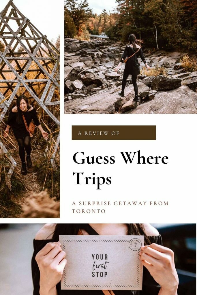 Surprise Getaway from Toronto - Guess Where Trips | Ontario Review Guess Where Trips Ontario Review . Guess Where is a service that provides curated day trip itineraries around Canada. The kicker? You don't find out where you're going until you get there. In today's post we will take you through one of their Toronto Day Trip itineraries.