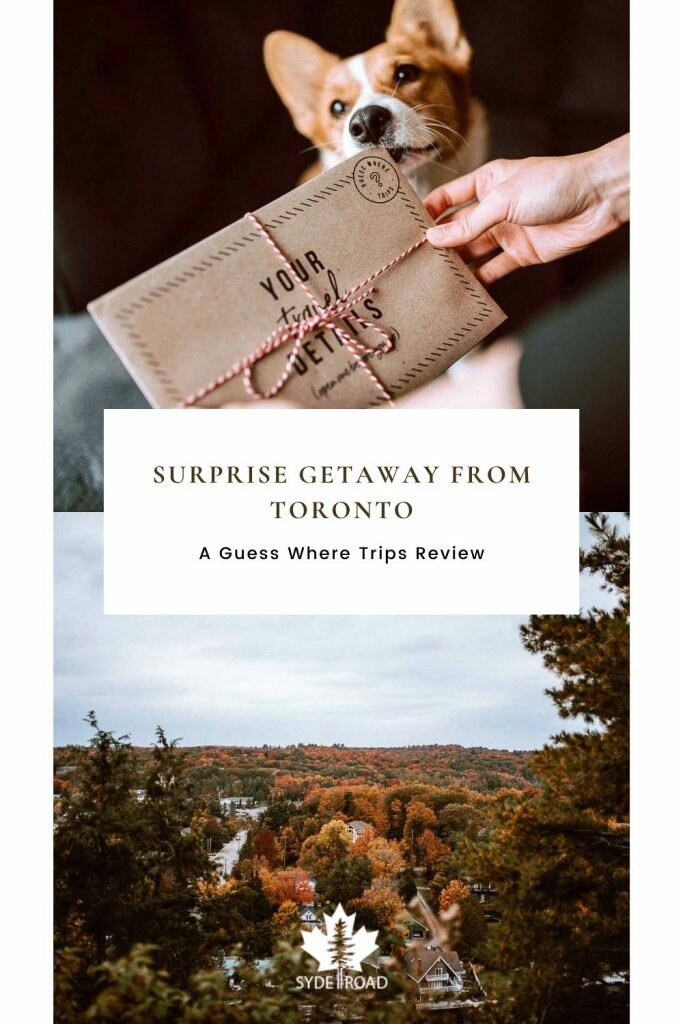 Surprise Getaway from Toronto - Guess Where Trips | Ontario Review Guess Where Trips Ontario Review . Guess Where is a service that provides curated day trip itineraries around Canada. The kicker? You don't find out where you're going until you get there. In today's post we will take you through one of their Toronto Day Trip itineraries.